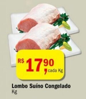 Ultrabox Lombo Suino Congelado 1kg oferta
