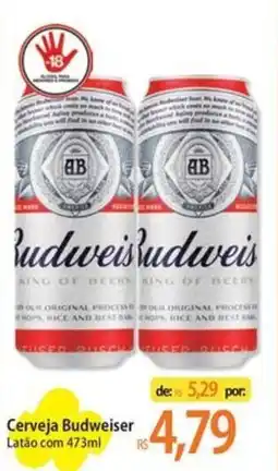 Atacadão Cerveja Budweiser Latão oferta