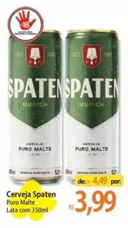 Atacadão Cerveja Spaten Puro Malte oferta