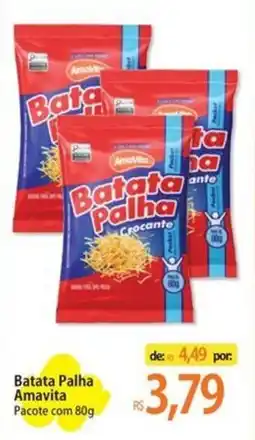 Atacadão Batata Palha Amavita Pacote oferta
