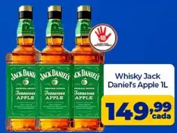 X Supermercados Whisky Jack Daniel's Apple oferta