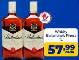 X Supermercados Whisky Ballantine's Finest oferta