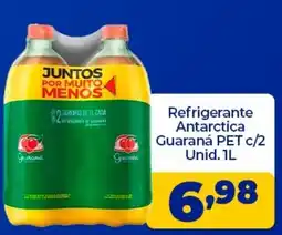 X Supermercados Refrigerante Antarctica Guaraná PET oferta