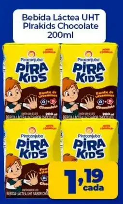 X Supermercados Bebida Láctea UHT Plrakids Chocolate oferta
