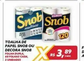 Zaffari Papel toalha snob oferta