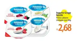 Atacadão logurte Grego Nestlé oferta