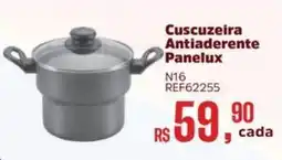 Supermercados Mateus Cuscuzeira Antiaderente Panelux oferta