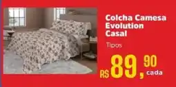 Supermercados Mateus Colcha Camesa Evolution Casal oferta