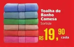 Supermercados Mateus Toalha de Banho Camesa oferta