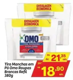 Fort Atacadista Tira Manchas em Pó Omo Roupas Brancas Refil oferta