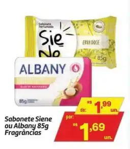 Fort Atacadista Sabonete Siene ou Albany Fragrâncias oferta