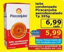 Mialich Supermercados leite condensado Piracanjuba semidesnatado Tp oferta