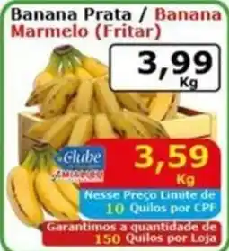 Mialich Supermercados Banana Prata / Banana Marmelo (Fritar) oferta