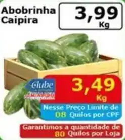 Mialich Supermercados Abobrinha Caipira oferta