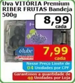 Mialich Supermercados Uva VITÓRIA Premium RIBER FRUTAS Bandeja oferta
