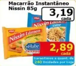 Mialich Supermercados Macarrão Instantâneo Nissin oferta