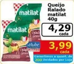 Mialich Supermercados Queijo Ralado matilat oferta