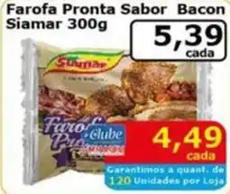 Mialich Supermercados Farofa Pronta Sabor Bacon Siamar oferta