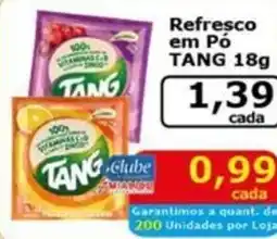 Mialich Supermercados Refresco em Pó TANG oferta
