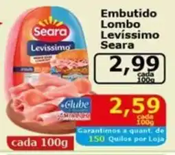 Mialich Supermercados Embutido Lombo Levíssimo Seara oferta