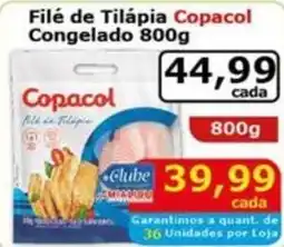 Mialich Supermercados Filé de Tilápia Copacol Congelado oferta