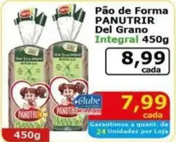 Mialich Supermercados Pão de Forma PANUTRIR Del Grano Integral oferta