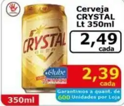 Mialich Supermercados Cerveja CRYSTAL Lt oferta