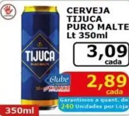 Mialich Supermercados Cerveja tijuca puro malte lt oferta