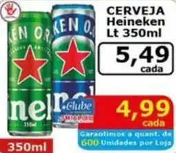 Mialich Supermercados CERVEJA Heineken Lt oferta