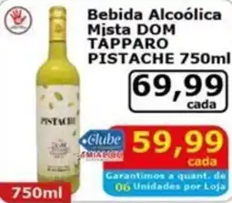 Mialich Supermercados Bebida Alcoólica Mista DOM TAPPARO PISTACHE oferta