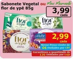 Mialich Supermercados Sabonete Vegetal ou flor de ypê oferta