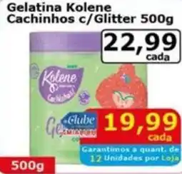 Mialich Supermercados Gelatina Kolene Cachinhos c/Glitter oferta