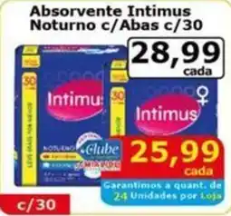 Mialich Supermercados Absorvente Intimus Noturno c/Abas oferta