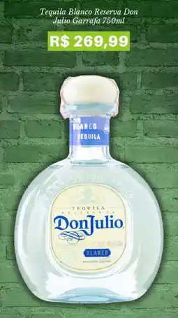 Pão de Açúcar Tequila Blanco Reserva Don Julio Garrafa oferta