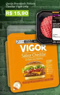 Pão de Açúcar Queijo Processado Fatiado Cheddar Vigor oferta