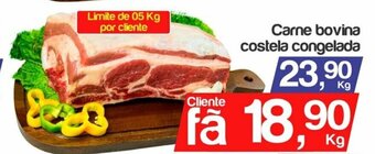 Supermercados Gricki Carne bovina costela congelada 1kg oferta