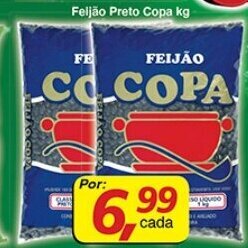 Feijao Preto Copa 1kg