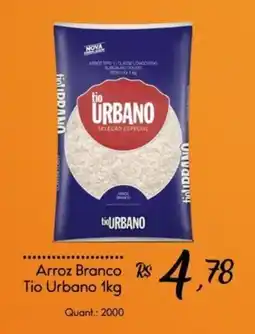 Giassi Supermercados Arroz Branco Tio Urbano oferta