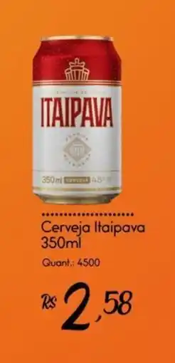 Giassi Supermercados Cerveja Itaipava oferta