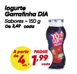 Dia logurte Garrafinha DIA oferta