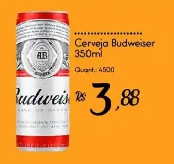 Giassi Supermercados Cerveja Budweiser oferta