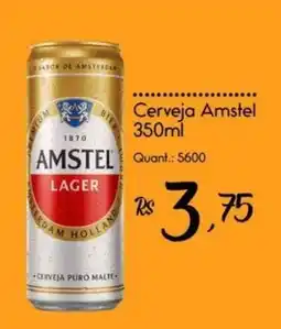 Giassi Supermercados Cerveja Amstel oferta