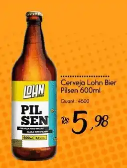 Giassi Supermercados Cerveja Lohn Bier Pilsen oferta