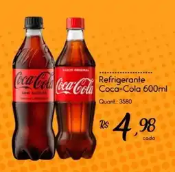 Giassi Supermercados Refrigerante Coca-Cola oferta