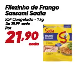Dia Filezinho de Frango Sassami Sadia oferta