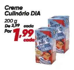 Dia Creme Culinário DIA oferta