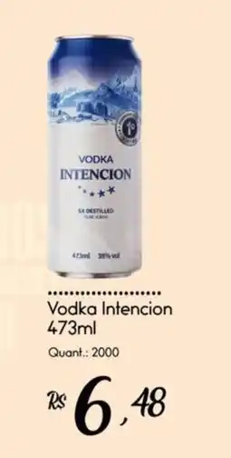 Giassi Supermercados Vodka Intencion oferta