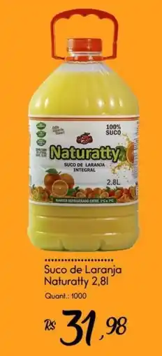 Giassi Supermercados Suco de Laranja Naturatty oferta