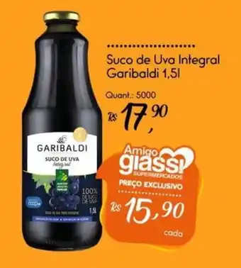 Giassi Supermercados Suco de Uva Integral Garibaldi oferta