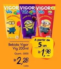 Giassi Supermercados Bebida Vigor Vig oferta